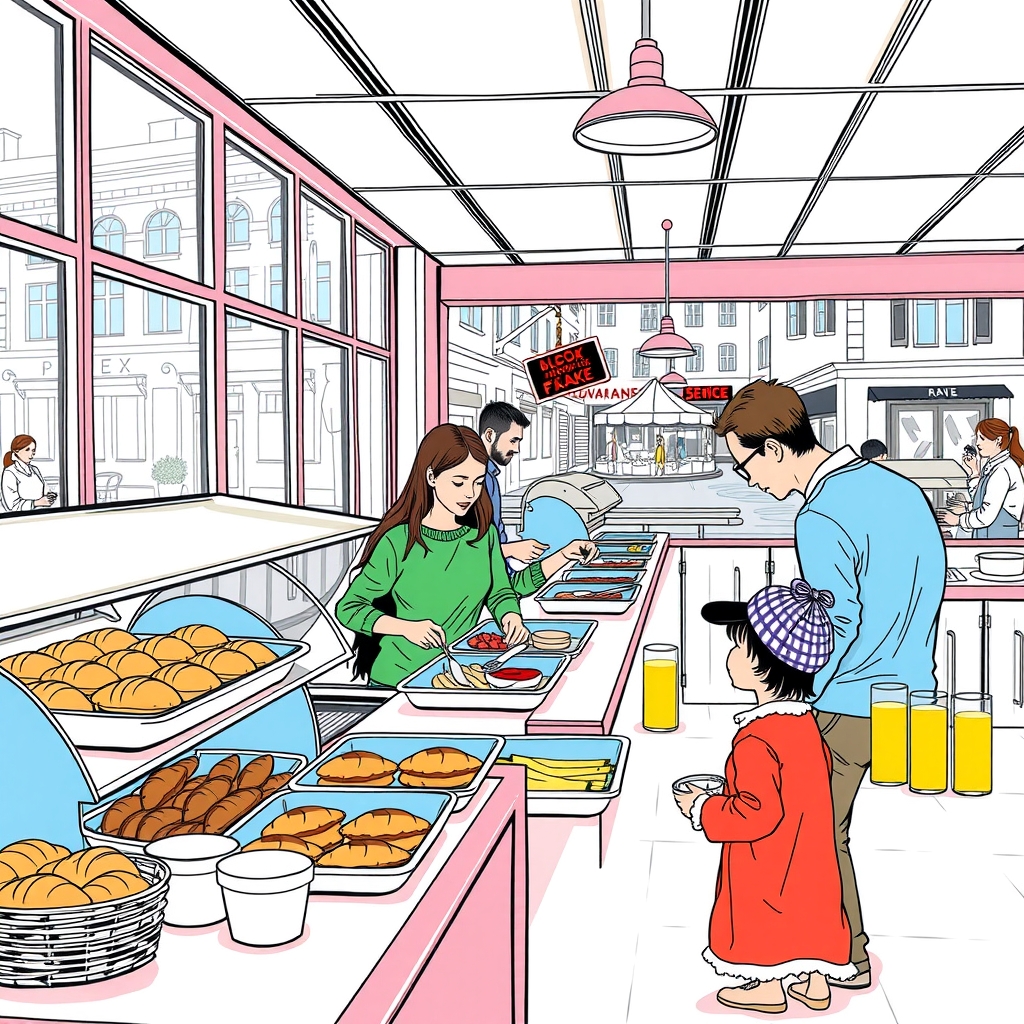 Manora – petit-déjeuner (breakfast deal)