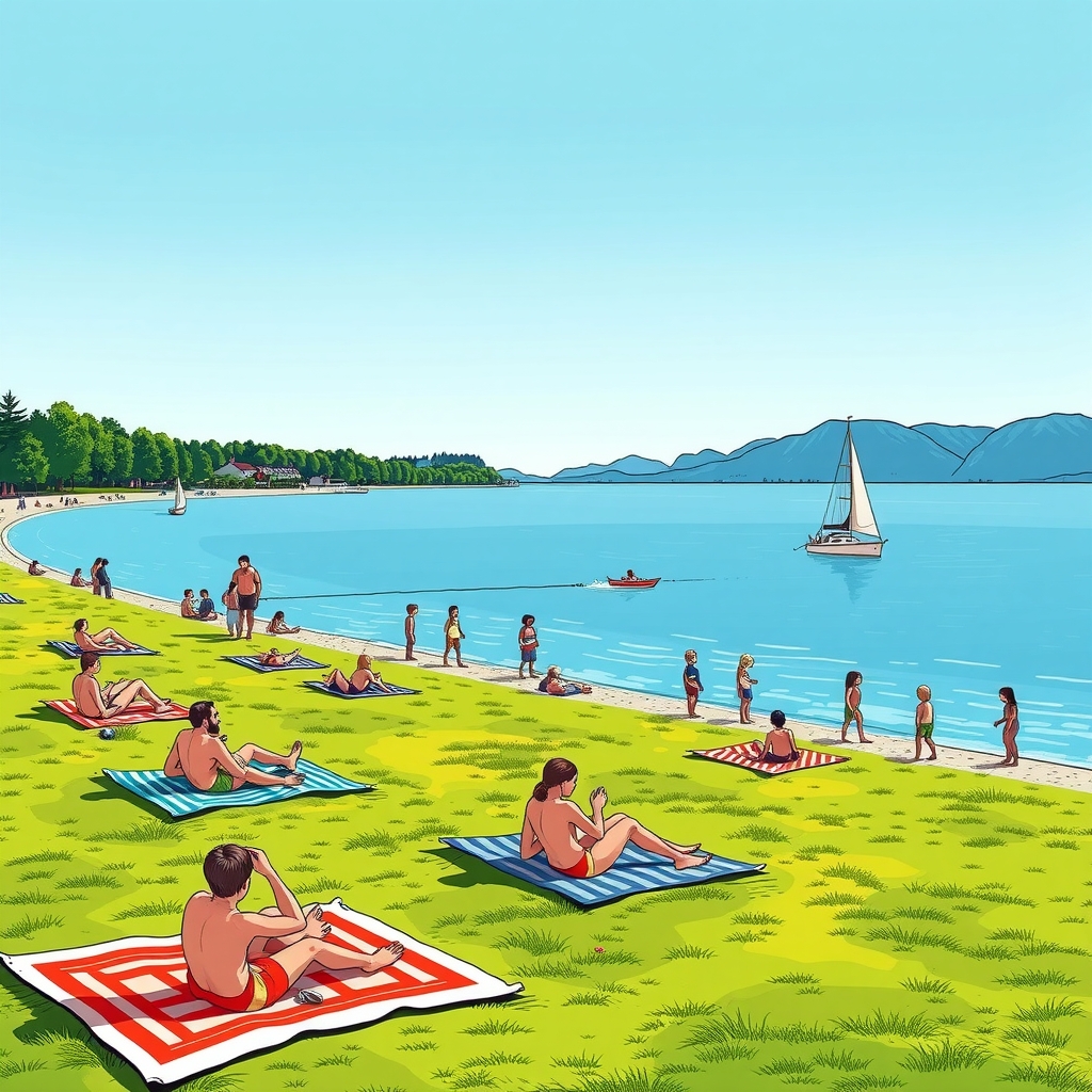 Plage de Vidy